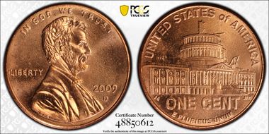 2009-D 1C Lincoln-Presidency MS64RD