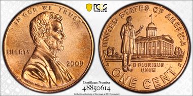 2009 1C Lincoln-Professional MS65RD