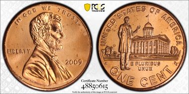 2009 1C Lincoln-Professional MS65RD