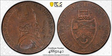 1789 Tk 1/2D DH-13 Wicklow N1BN