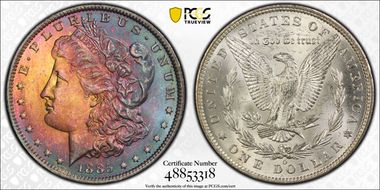 1885-O $1 MS64