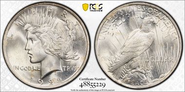 1922 $1 MS65