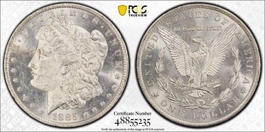 1885-O $1 MS62