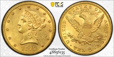 1895-O $10 MS62