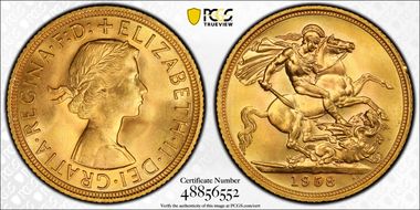 1958 Sov S-4125 St. George MS64