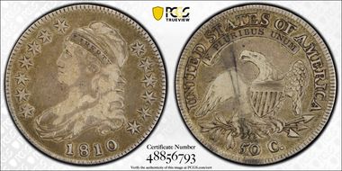 1810 50C O-102a VF20