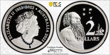 2023 $2 Queen Elizabeth II Memorial  Silver PR70DCAM