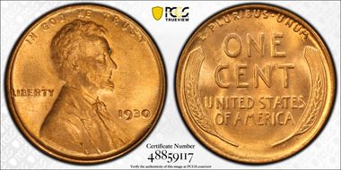 1930 1C MS65RD