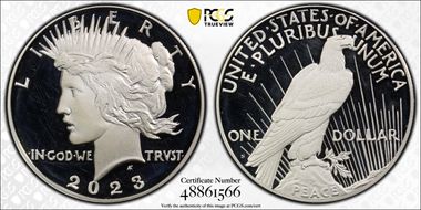 2023-S $1 Peace Dollar PR63DCAM