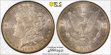 1902-O $1 MS66