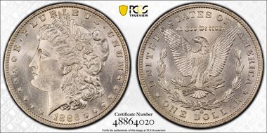 1886-O $1 MS61