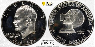 1976-S $1 Silver PR68