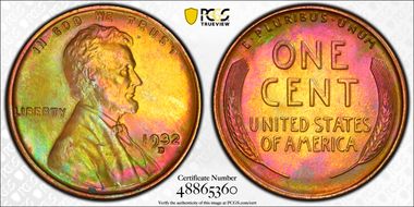 1932-D 1C MS65RB