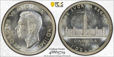 1939 S$1 MS62
