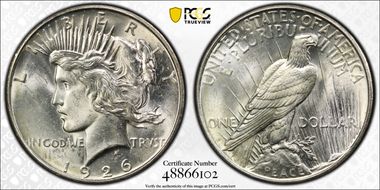 1926-D $1 MS61