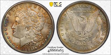 1885-O $1 MS64