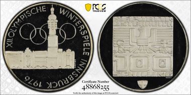 (1975)(h) 100 Sch 1976 Olympics - Building PR67DCAM