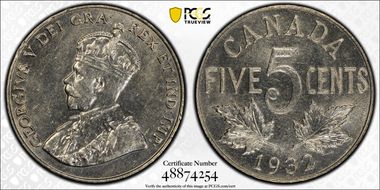 1932 5C Near S Near 2 MS64