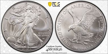 2023 $1 Silver Eagle MS69
