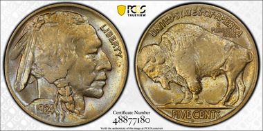 1924-D 5C MS64