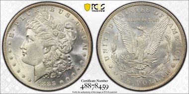 1888-O $1 MS64