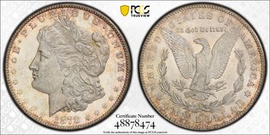 1878-S $1 MS63