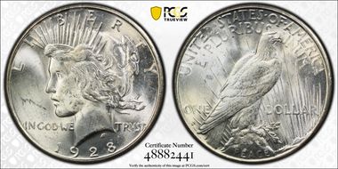 1928-S $1 MS63