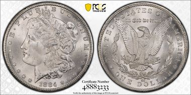 1884-CC $1 MS64