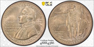 1928 50C Hawaiian MS62