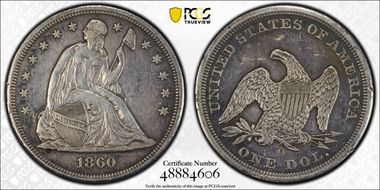 1860-O $1 N1