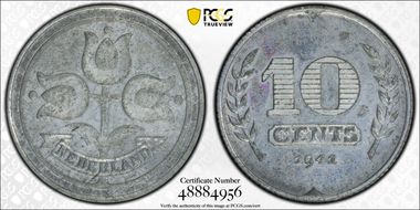 1941 10C KM-173 Zinc PR62