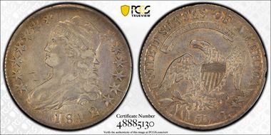 1812/1 50C Small 8 VF30