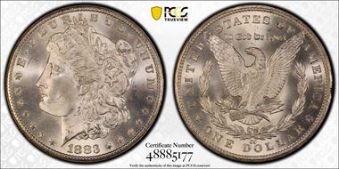 1883-CC $1 MS66