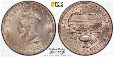 1927(m) Florin Canberra  KM-31 MS63