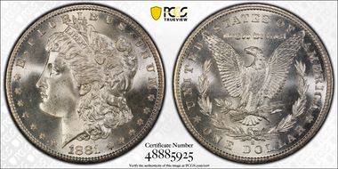 1881-S $1 MS68