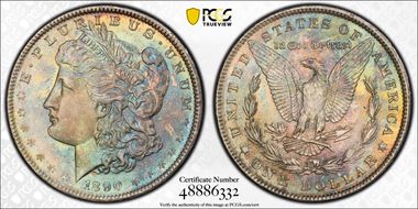 1890 $1 MS66