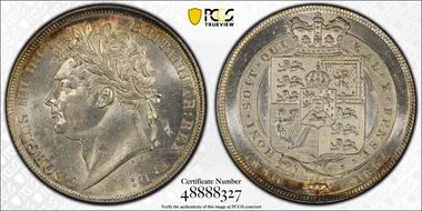 1825 Shil S-3811 Laur Head MS64