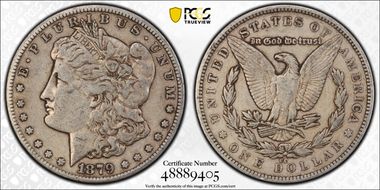 1879-CC $1 Capped Die VF30