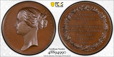 1866 Medal Divo-522 Bronzed AE SP64