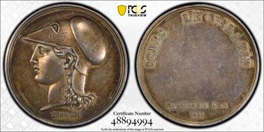 No Date Medal  Bramsen-297 Ag SP58