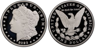 2023-S $1 Morgan Dollar First Strike PR70DCAM