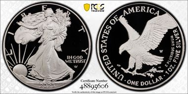 2023-W $1 Silver Eagle PR69DCAM