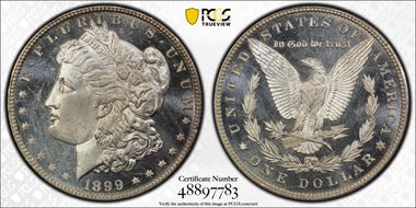 1899 $1 MS64DMPL