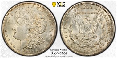1921-S $1 MS61