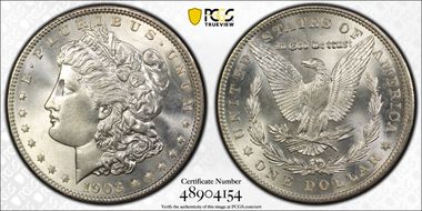 1903 $1 MS67+
