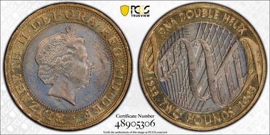 2003 £2 DNA Discovery S-K16 MS62