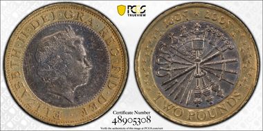 2005 £2 Gunpowder Plot S-K18 N1