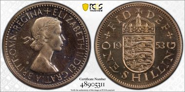 1953 Shil S-4139 English Rev PR65CAM