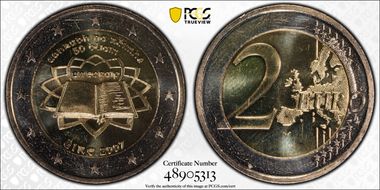 2007 € 2 Treaty of Rome MS65