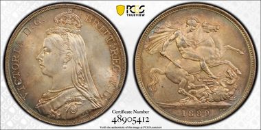 1889 Crown S-3921 MS63